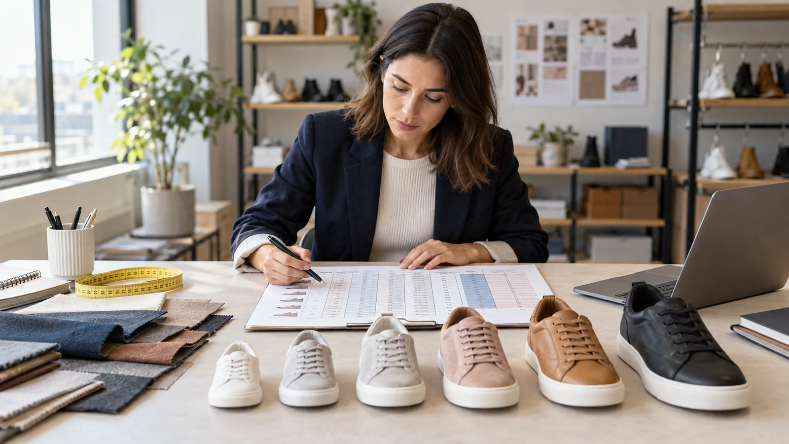 Wholesale Shoe Size Conversion and Size Run Planning: A Buyer's Guide